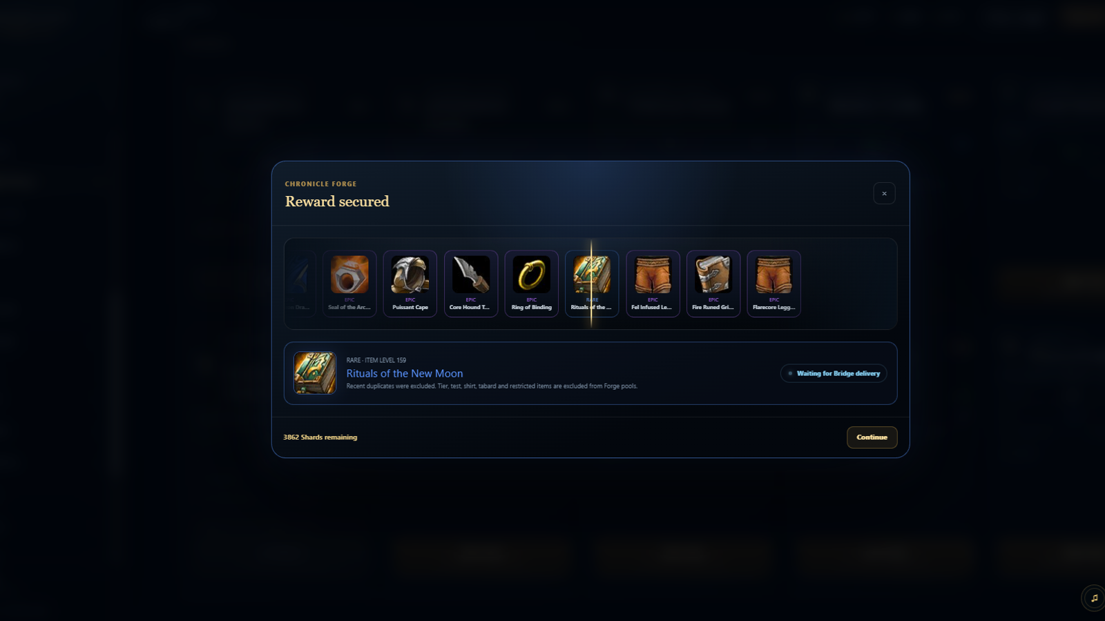 While progressing get rewarded!
